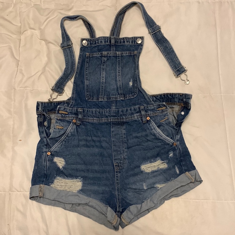 Divided Jean overalls size 8